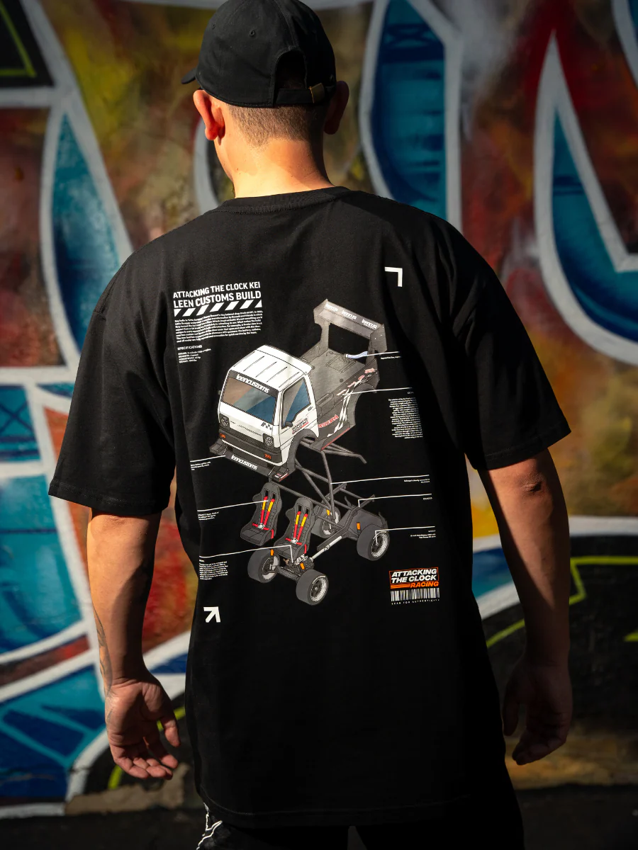 ATCR " Kei Truck" Staple Tee - Black - Image 4