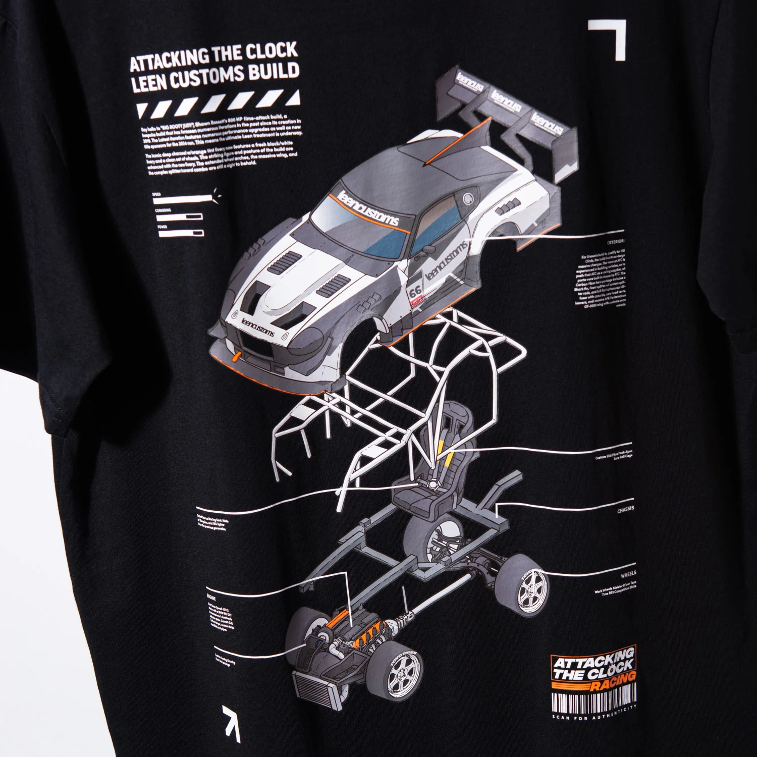 ATCR Staple Tee - Black - Image 2