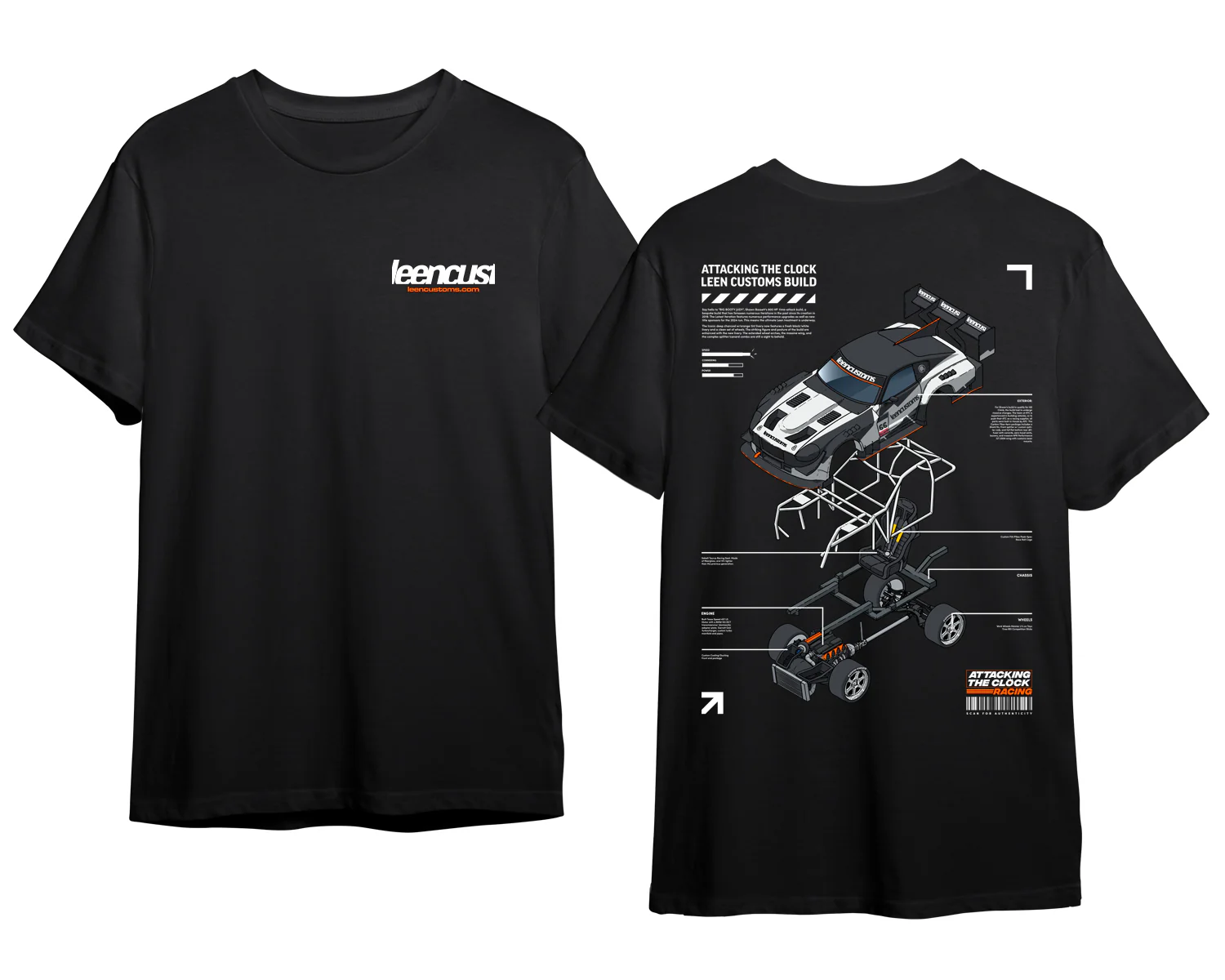 ATCR Staple Tee - Black - Image 4