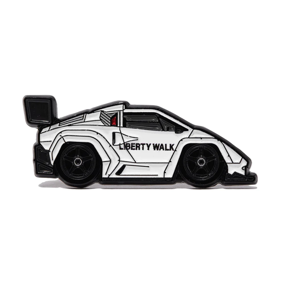 Countach White - @libertywalk