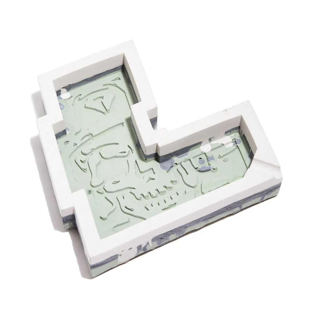 DSC - L Logo Cement Key Holder - Image 2