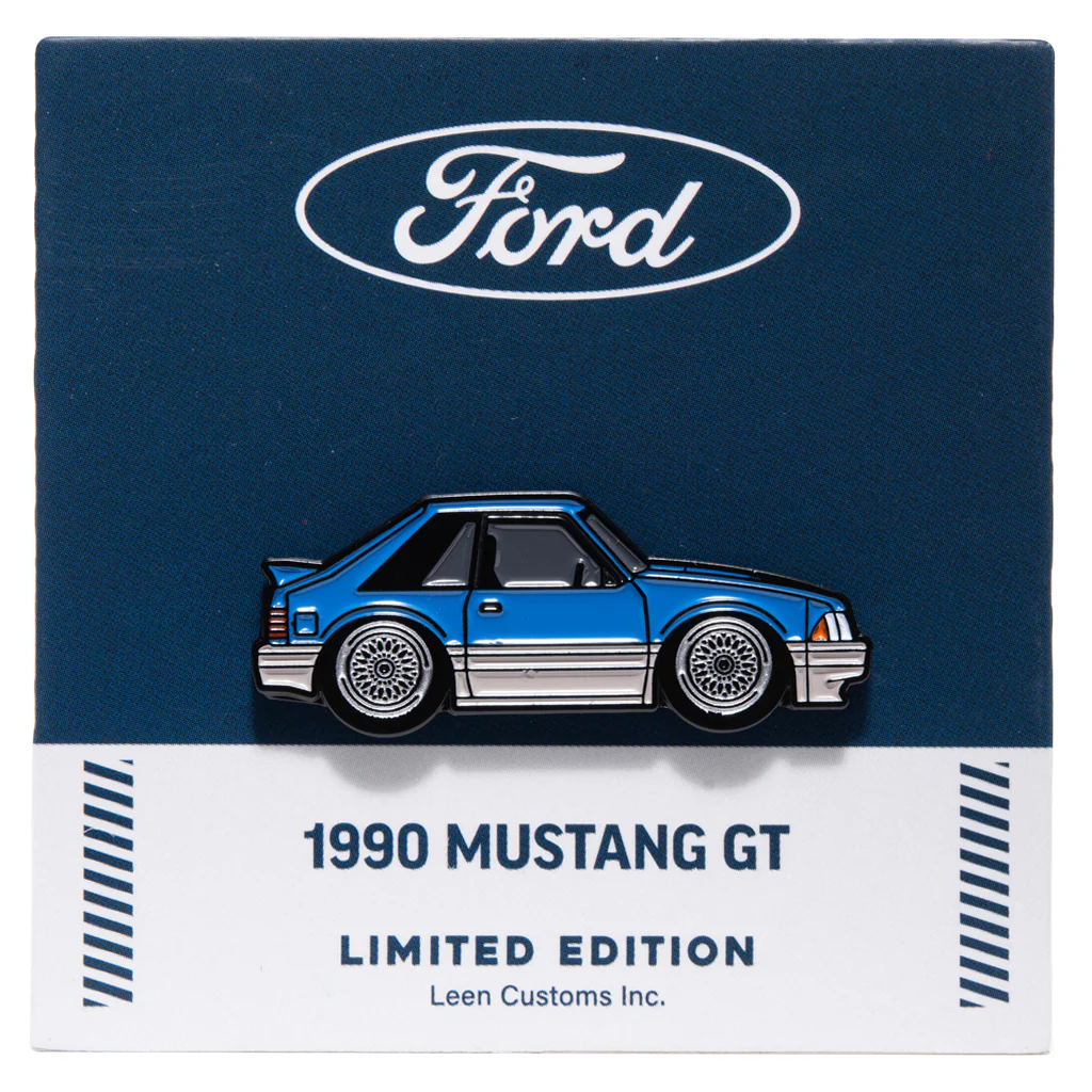 Ford -1990 Mustang GT Blue - Image 2