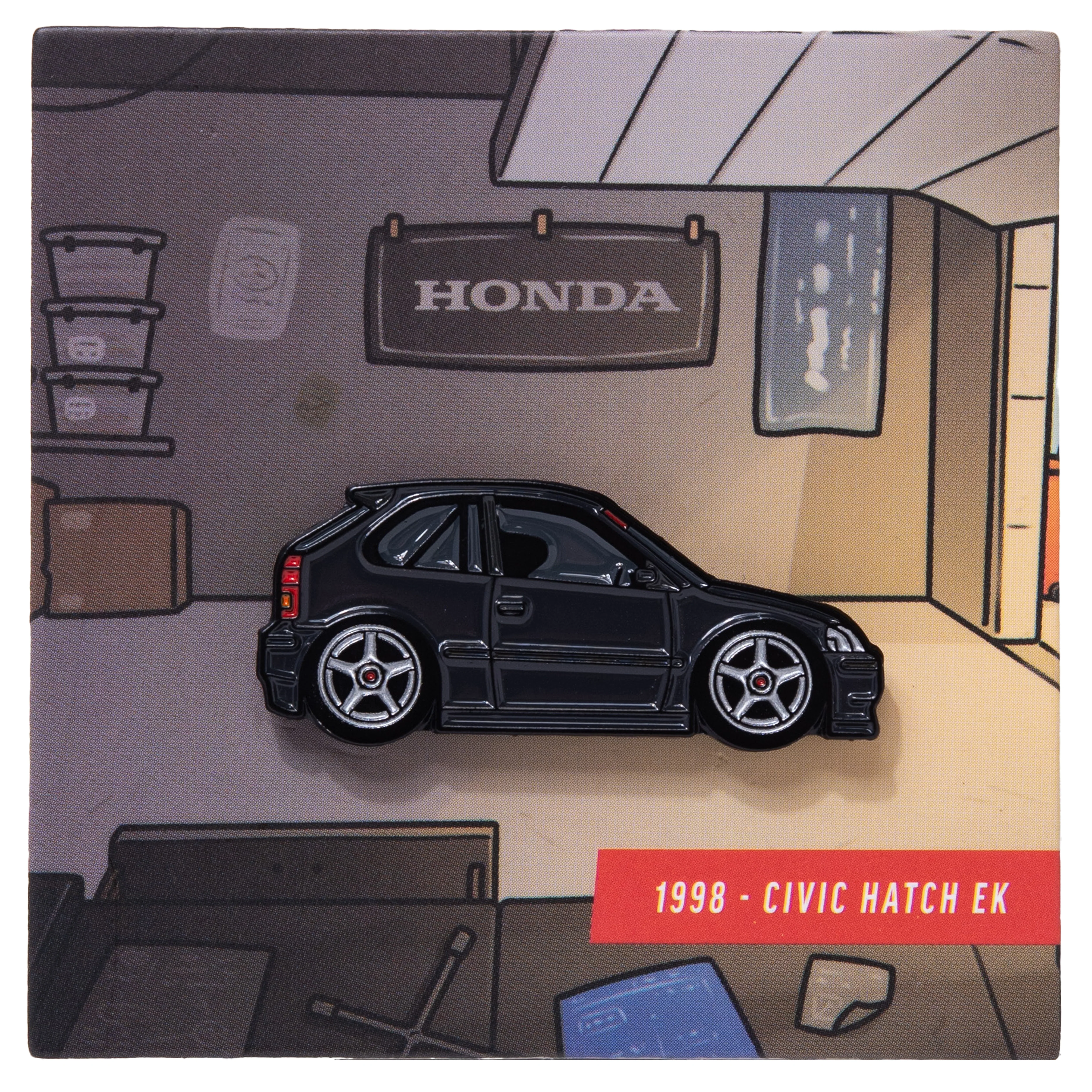 Honda - EK Civic Black - Image 2