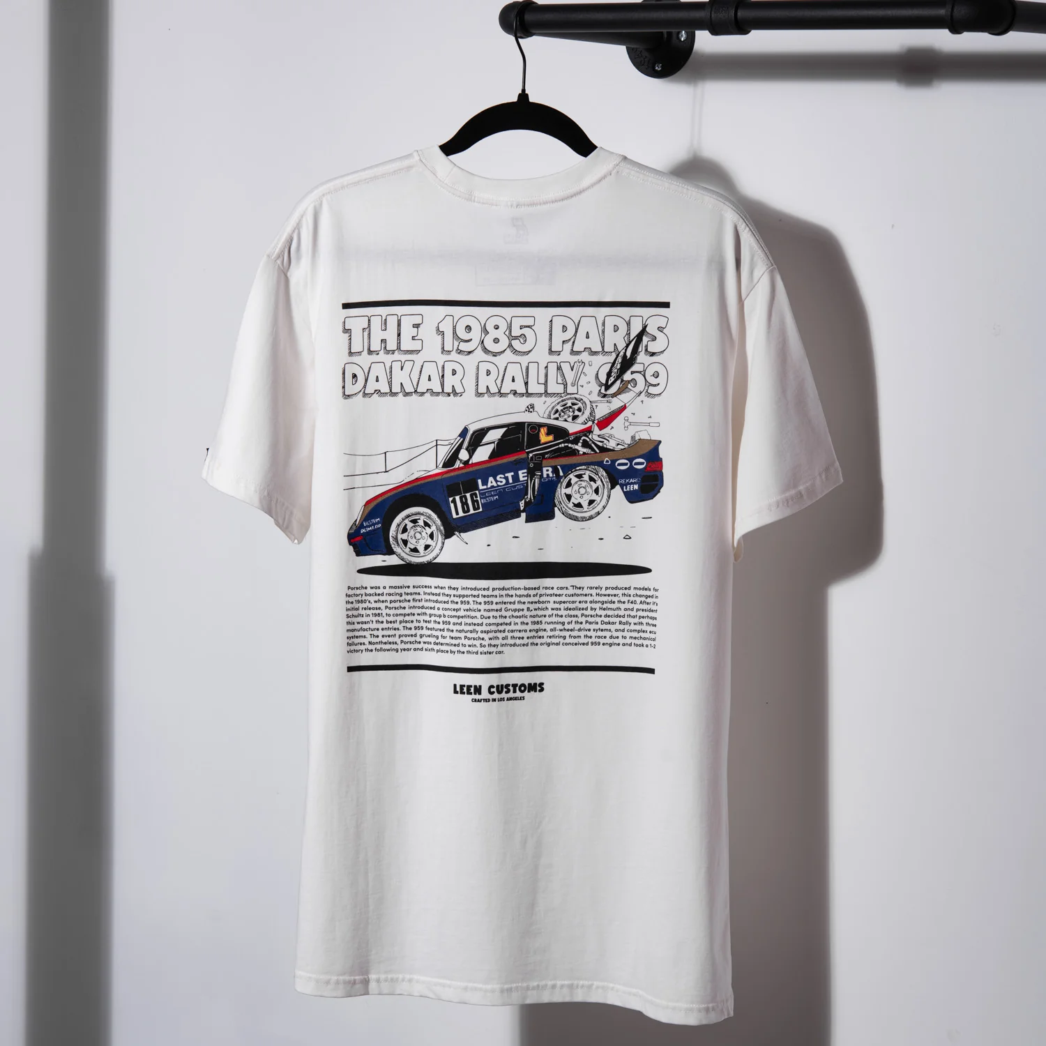 LC "959 Dakar" Staple Tee - Cream