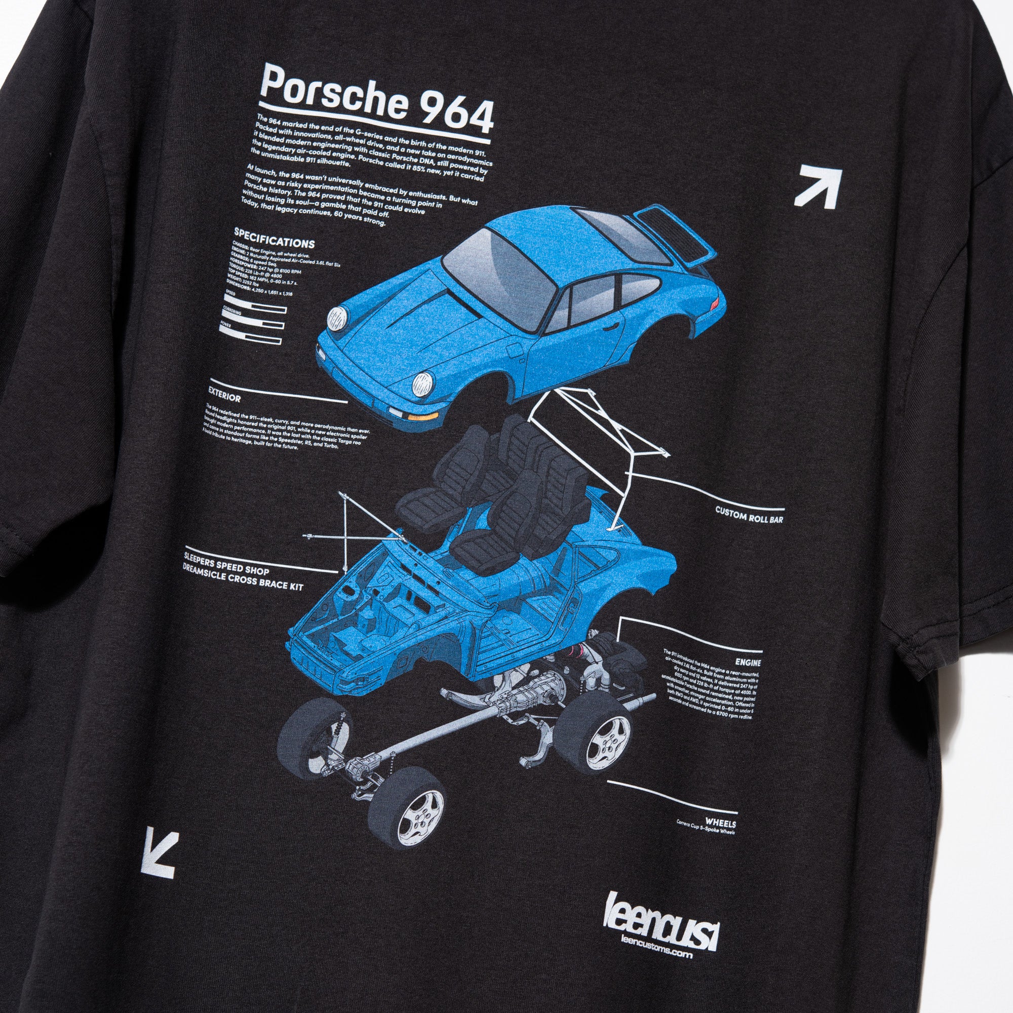 LC "964 C4" BlueStaple Tee - Image 2