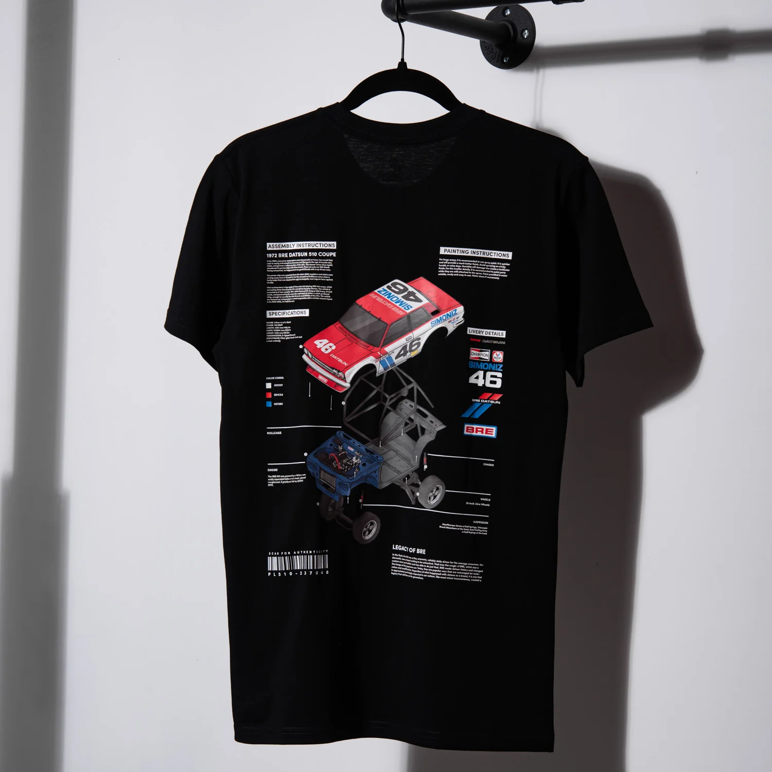 LC "BRE" Staple Tee - Black