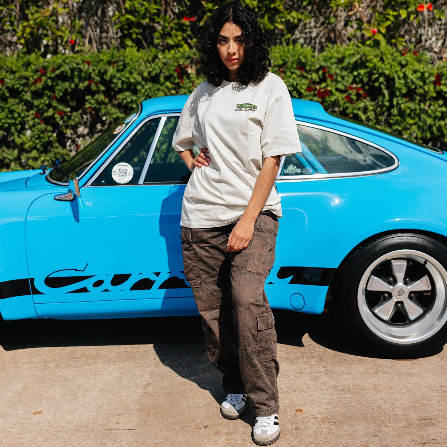 LC " Colors of IROC" Staple Tee - Cream - Image 4