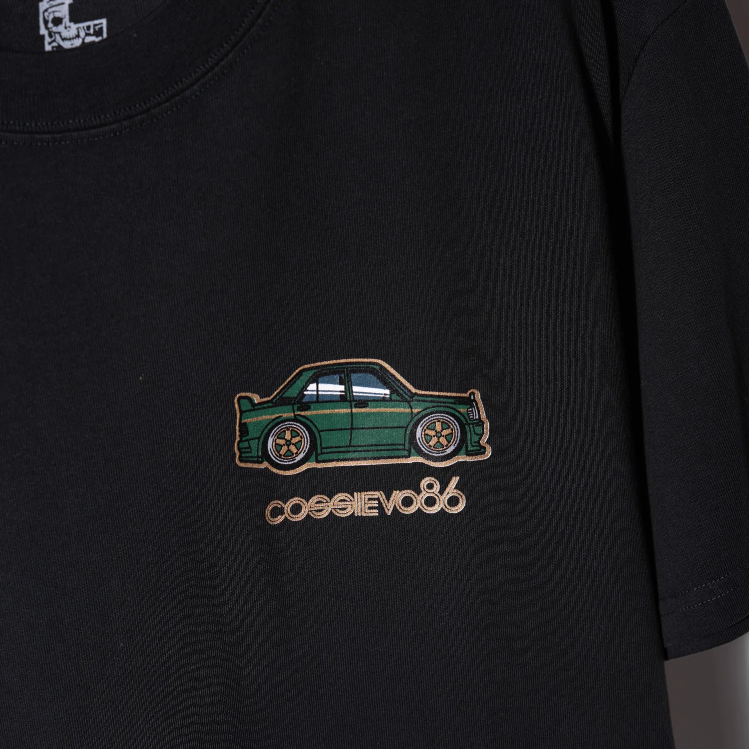 LC "Cossi Evo86" Staple Tee - Black - Image 2