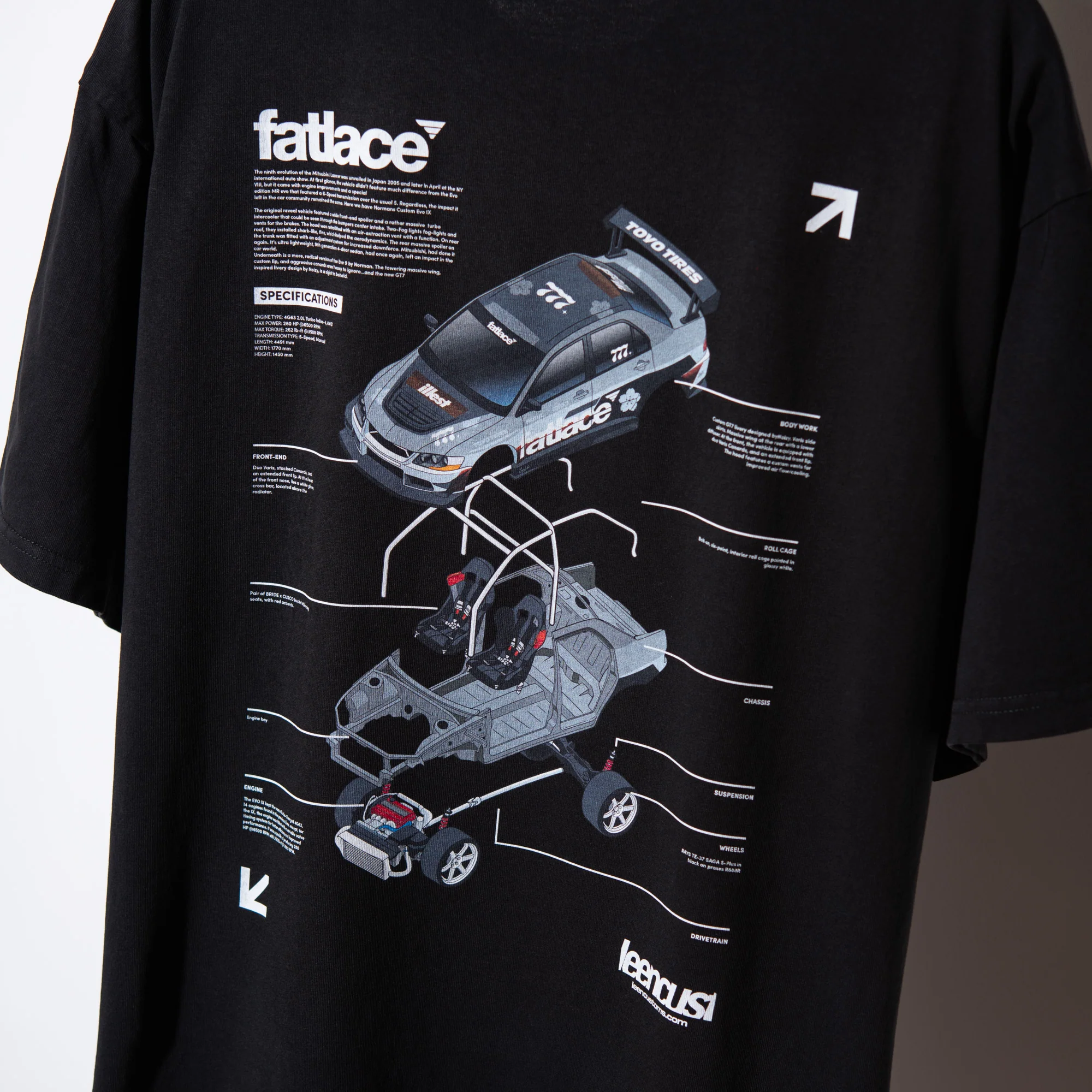 LC "FatLace Evo IX" Staple Tee - Image 2