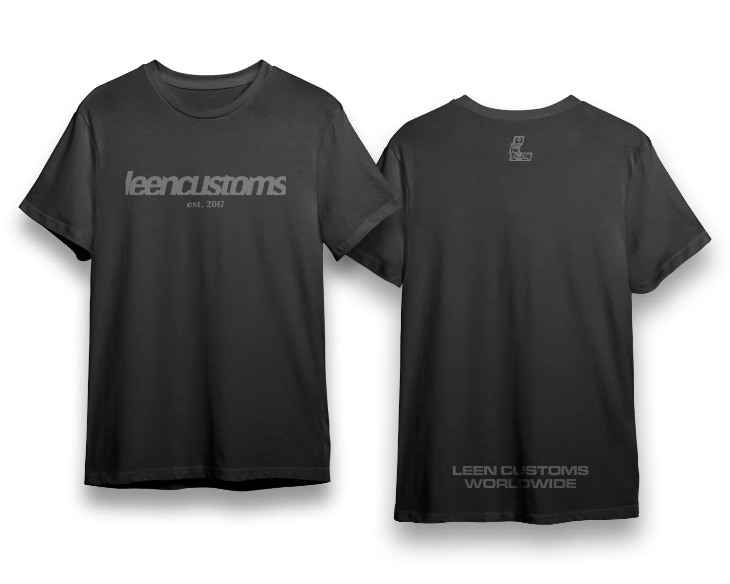 LC "LOGO" Heavy Tee - Faded Black - Image 6