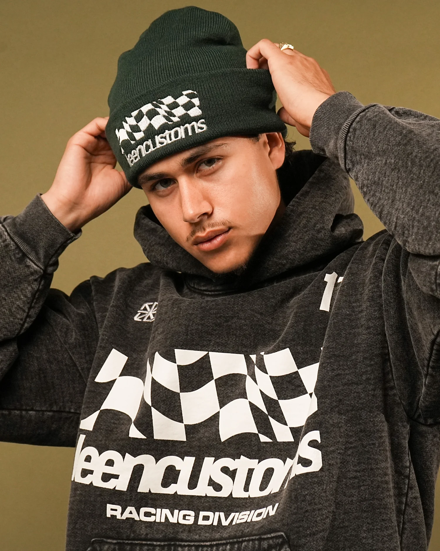 LC "Race Division" Beanie - Image 3