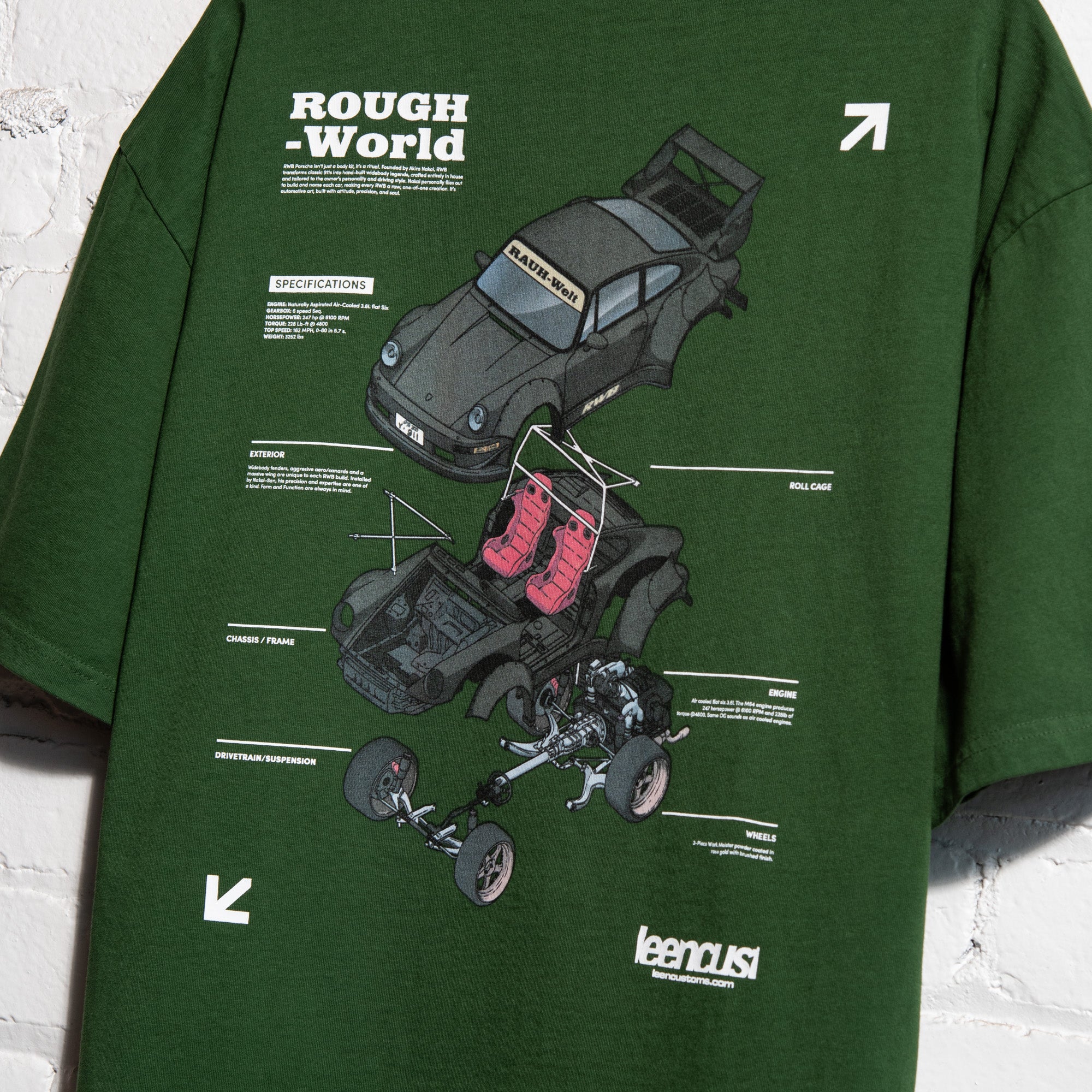 LC "Rough-World" - Staple Tee - Image 3