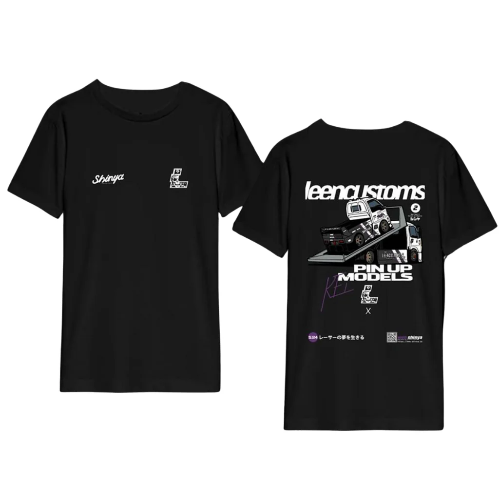 LC Shinya.Co Hauler Staple Tee - Black - Image 4