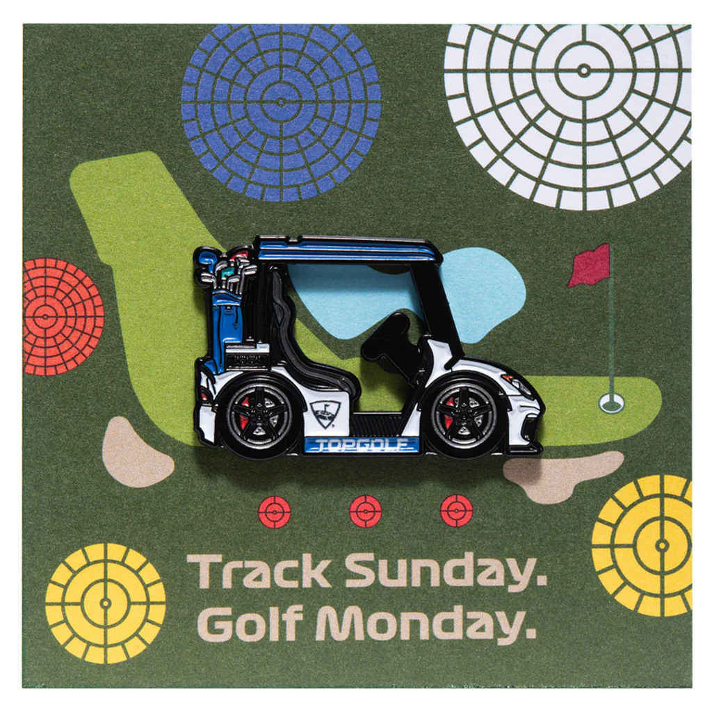 Marker - Blue Golf Cart @topgolf - Image 2