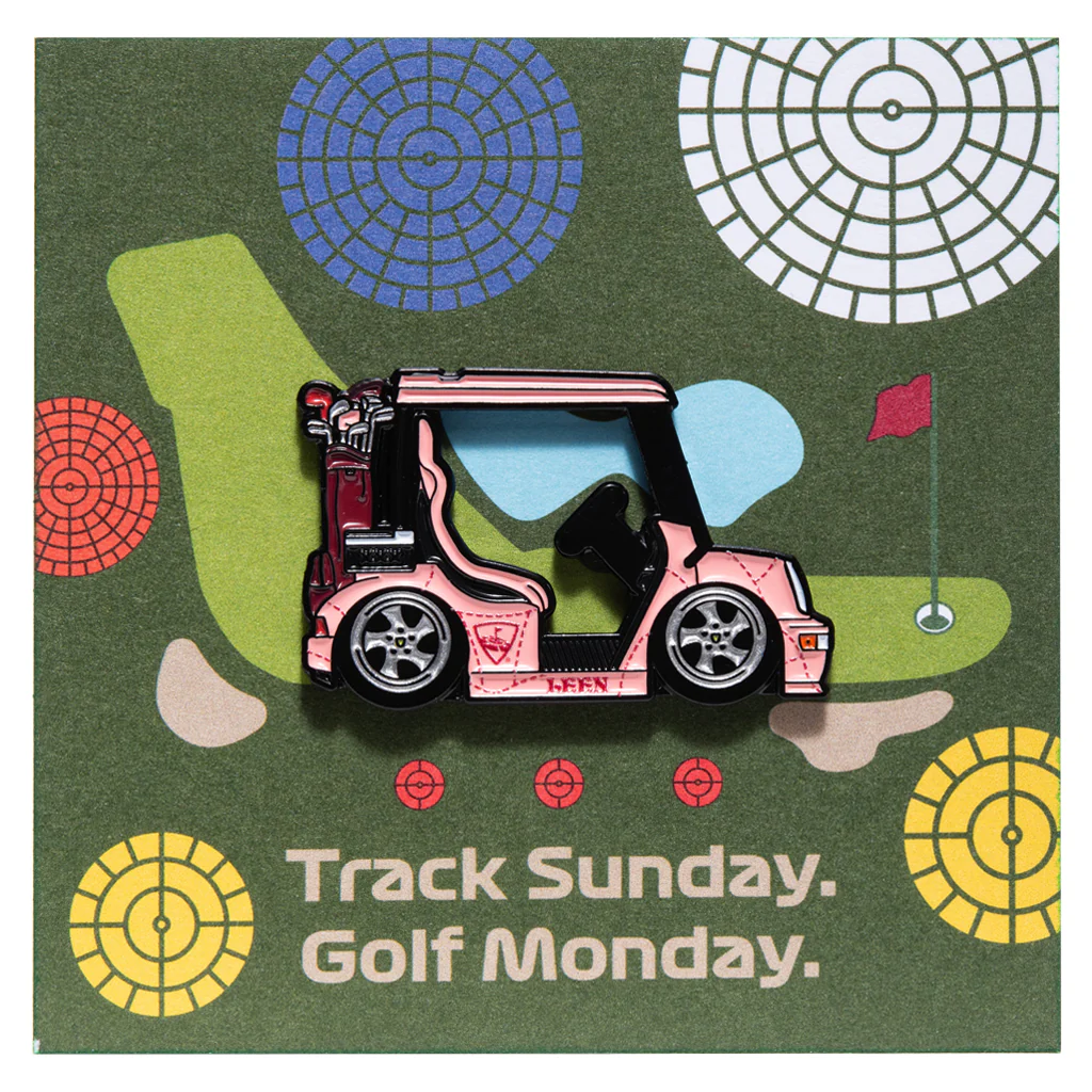 Marker - Pink Pig Golf Cart @topgolf - Image 2