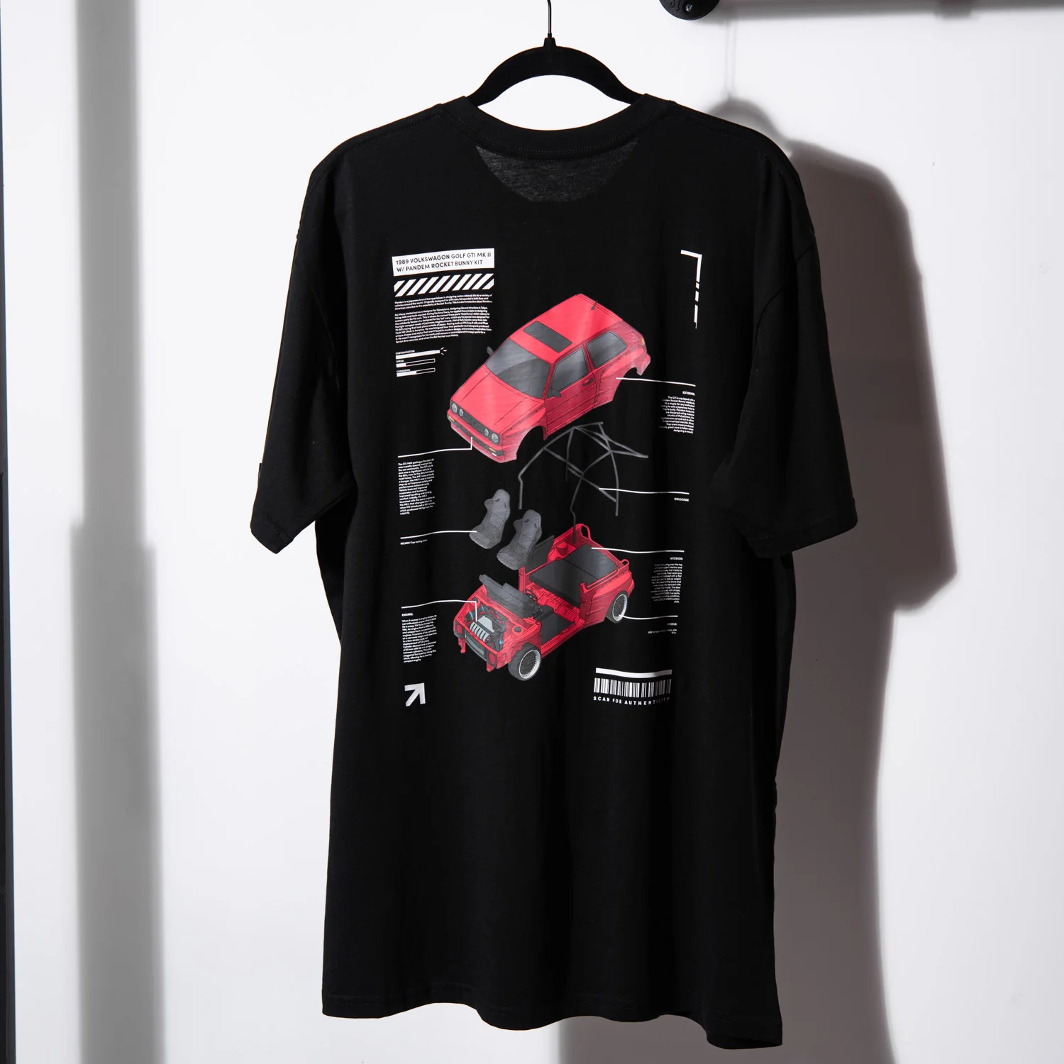 MK2 Pandem - Leen Customs Staple Tee Black